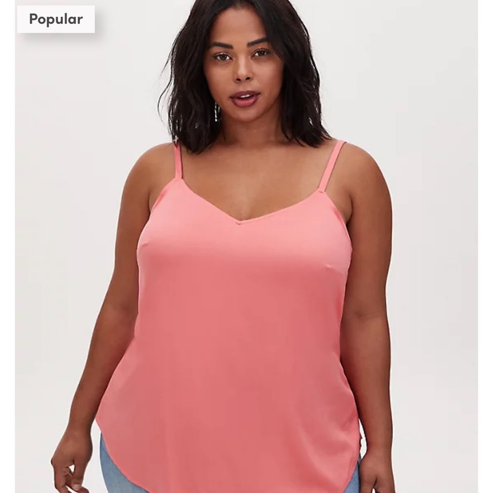 Torrid Ava Stretch Challis Cami Size 00